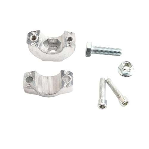 Réhausseur guidon 22 mm avec support fixation conique mini moto 47cc - 6