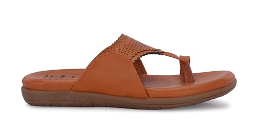 Image of Karaddi Women's Flats Heel | Back Open Fashion Sandals for Ladies Kolhapui Chappal | Stylish Thong Sandal