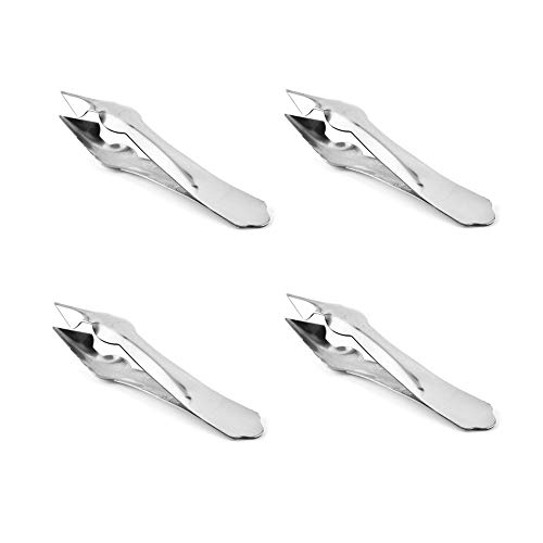 4 piezas de herramientas de pelador de piña de acero inoxidable de piña removedor de semillas de clip para práctico removedor de semillas herramienta de clip