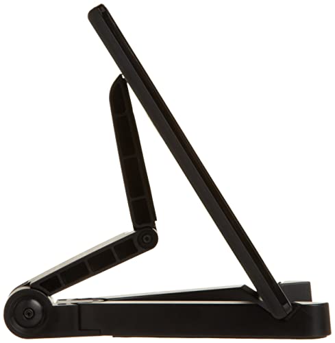 Amazon Basics Adjustable Tablet Holder Portable Stand - Black - Image 4