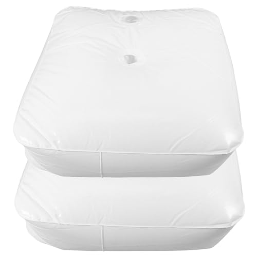 Didiseaon 2 pièces Base Carrée Lestée PVC pour Arche de Ballons Eau pour Supports Verticaux Décoration pour Mariage Anniversaire et Fêtes