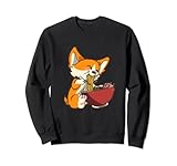 giappone ramen noodles kawaii corgi dog felpa