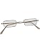 Rubies Retro Santa Claus Square Costume Glasses