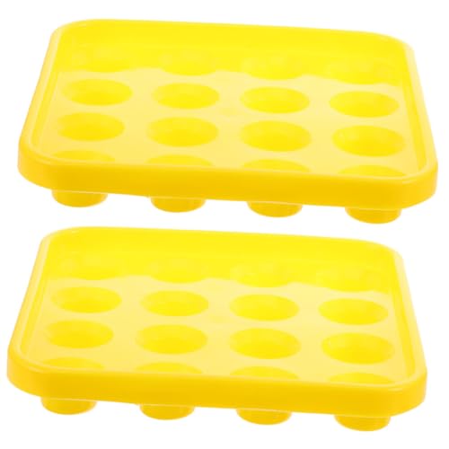 Mipcase Plastic Billiard Storage Tray 16 Balls Rack Pool Ball Organizing Bin for Snooker