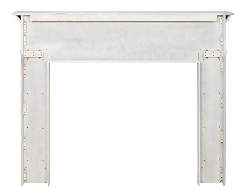 Pearl Mantels 550-48 Richmond Fireplace Mantel Surround, 48-Inch, White - Thumbnail 2