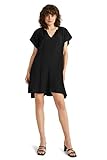 Ausschnitt: V-Ausschnitt C&A Damen Kleid V-Ausschnitt Mini/Kurz A-Linie Kleider schwarz 38