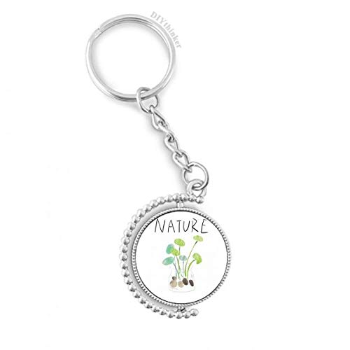 Porte-clés rotatif Plante Naturelle soloisland DIYthinker pour ne plus jamais perdre vos clés