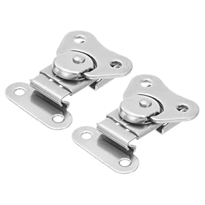 Quarkzman 2 Stück Edelstahl Schmetterling Riegel