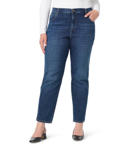 Image of Gloria Vanderbilt Women's Amanda Classic High Rise Tapered Jean Plus