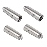 connectors xlr neutrik nc3mx 【MATERIAL DE CALIDAD】 El adaptador RCA a XLR está hecho de accesorios de cobre de alta calidad, que es resistente y duradero. Los materiales de alta calidad permiten que este adaptador XLR se utilice durante mucho tiempo sin sufrir daños.