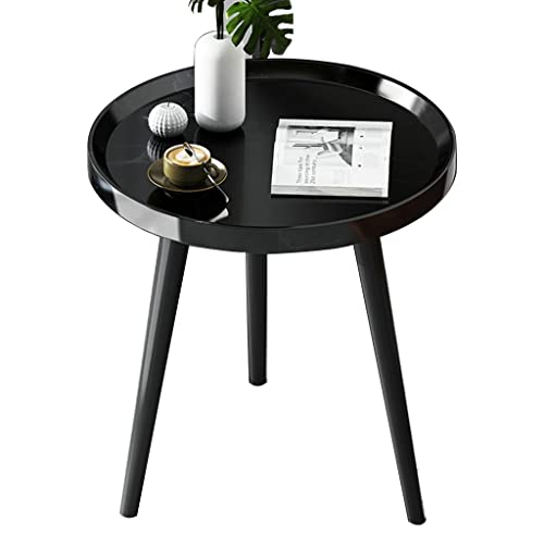 Table de décoration intérieure compacte noire pour meubler les petits espaces - 2