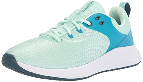 Under Armour Womens Charged Breathe 3 Cross Trainer, Aqua Foam (301 White, 7.5 US