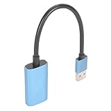 ULTRA HD: la tarjeta de captura de interfaz multimedia HD se basa en un puerto de transmisión de alta velocidad USB3.0, con resolución de entrada de hasta 4K a 30 HZ y resolución de salida de hasta 1920 x 1080 a 60 Hz. Graba fácilmente sonido premium o vídeo de alta definición y transfiérelo a tu computadora o plataforma de streaming.