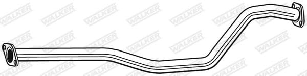 WALKER 10685 Tubo gas scarico senza parti annesse