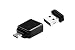 Produktbild Verbatim 49822 - USB Drive 2.0 Nano 32GB Store 'N' Stay + OTG Adapter
