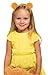 Delfd 4 Count Yellow Bear Ears Headband Adult Bear Costume Chipmunk Ears Headband for Halloween Party Cute Fashion Hairband for Face Wash Makeup Beauty