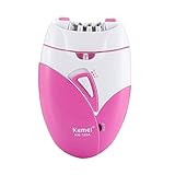 Compact Smooth Silky Rechargeable Shaver for Women - Gentle Hair Removal Epilator, & Powerful with USB, for Underarms & Facial Hair - Long-Lasting Battery, Detachable Cutter