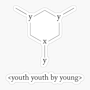 Pack of 2 3" Stickers - Loona Yyxy Loo Logo Sticker Graphic - Die Cut Sticker, High Resolution Top Grade Vinyl