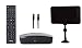 Digital TV Converter Box - Digital Antenna - RF and RCA Cable - Complete Bundle to View and Record HD Channels (Instant or Scheduled Recording, 1080P HDTV, HDMI Output and 7 Day Program Guide)