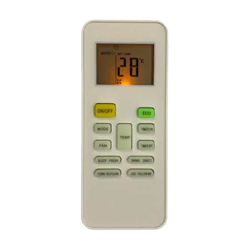 Image of Upix AC Remote No. 149 (with Backlight), Compatible /Replacement for Reconnect AC Remote Control (Exactly Same Remote Will Only Work)
