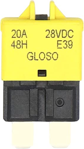 Disjoncteur ATC fusible de lame 20A pour sécuriser l'électricité du camping-car