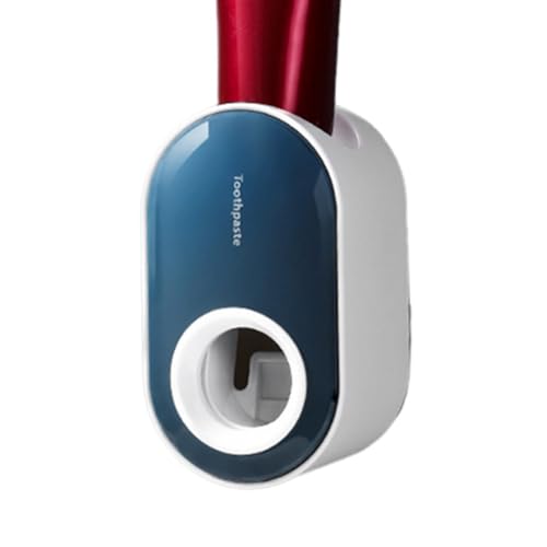 Toothpaste Dispenser Wall Mounted, 2pcs Toothpaste Dispenser, Automatic Toothpaste Squeezer Dispenser for Kids and Adult, No Punch Toothpaste Squeezer
