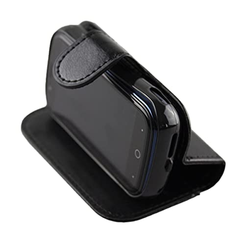caseroxx Bookstyle-Case for Unihertz Jelly 2, Cover, faux leather, black, Card Slots & Magnetic Closure - Image 3