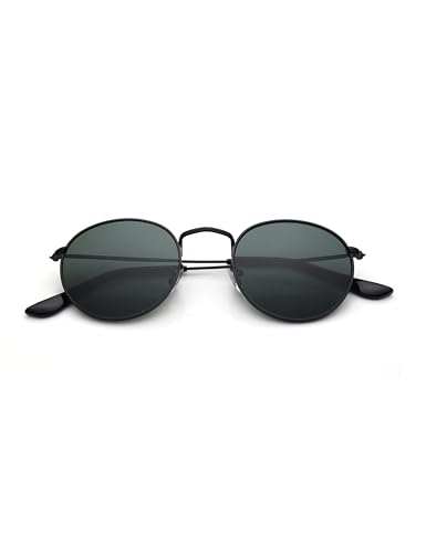 Image of Fastrack Tees Green Round Sunglasses for unisex