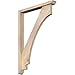 Ekena Millwork BKT0402X26X38IMP01SDF Imperial Traditional Smooth Bracket w/Offset Brace, Douglas Fir