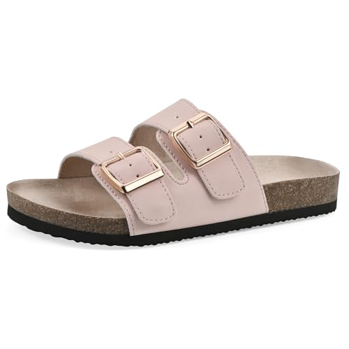 Image of WHITE MOUNTAIN Kids Girls' Helga Slide Footbed Sandal