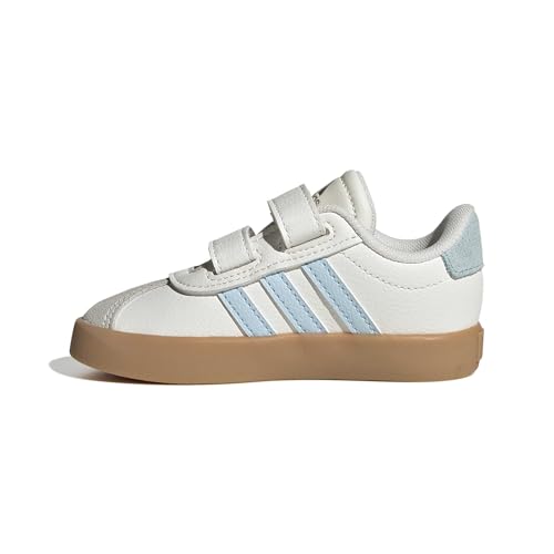 Image of adidas Boys Vl Court 3.0 Sneakers Shoes Casual - Pink, White