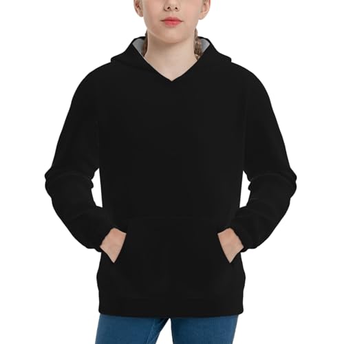 Weave Geometric Kid Hoodies Boys Sweatshirts Girls Pullover with Pocket