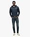 Superdry Men's Essential Logo Pullover Hoodie, Stormy Weather Blue, M