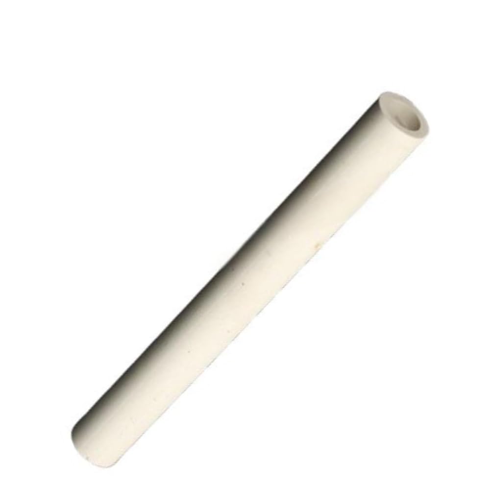 Tubo de cerámica hueco Longitud del tubo de cerámica alúmina alto punto fusión 100/200 mm, alta pureza for electrónicamente 1 pieza(16x8x200mm)