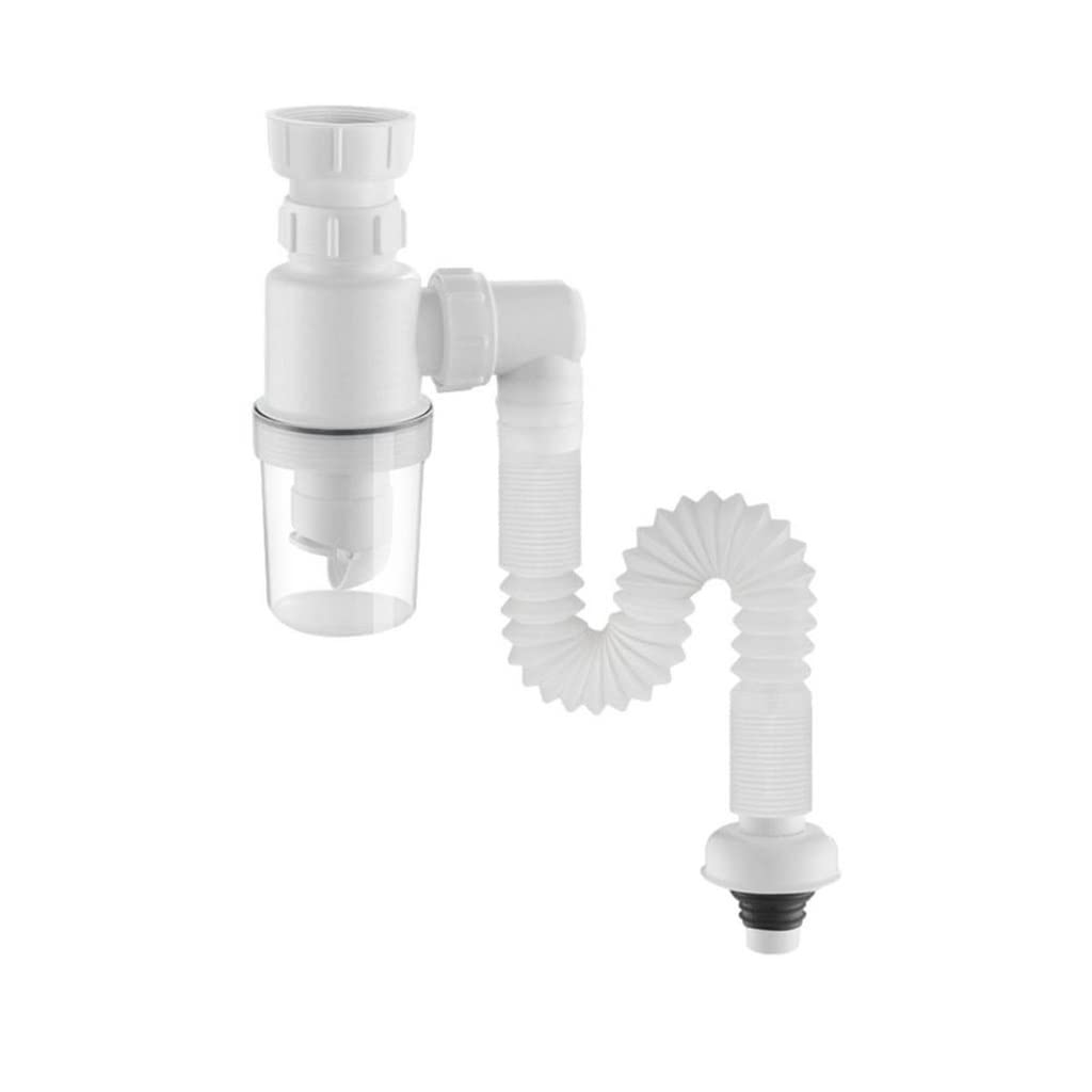 Déodorant tuyau de vidange contre les odeurs d'égout de lavabo flexible 45mm