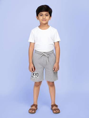 Image of KiddoPanti Boys Knee Length Basic Short