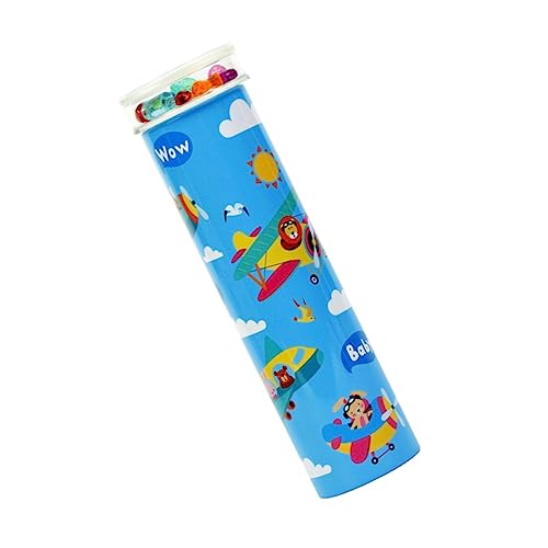 ORFOFE 1pc Children Kaleidoscope Playset Educational Toy Experimental Toys Metal Random Color Style Develop Vision Intellect