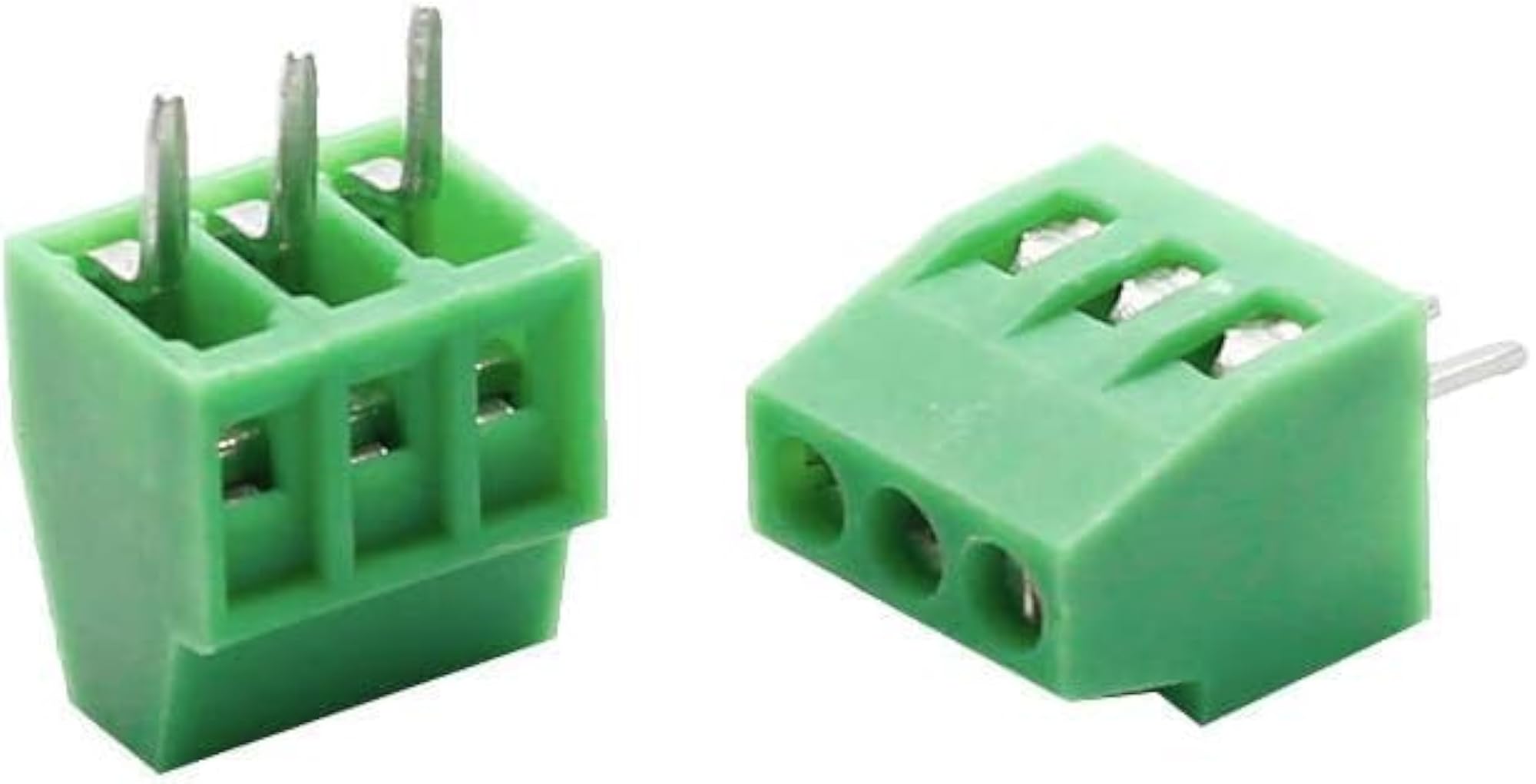 Pack of 10 Pcs 3 Pin Terminal Block Wire Connector