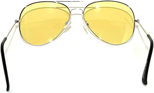 OWL Classic Aviator Style Sunglasses Metal Frame Colored Lens UV 400 Unisex2