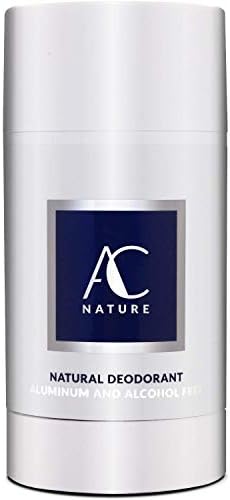 AC NATURE Unscented Natural Deodorant Stick Infused with Vitamin E - High Performance & Toxic Free - (Strong - Ultimate Power, 1pc)