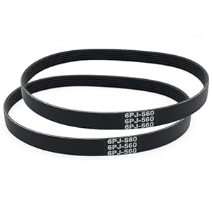 3Dremote 2 Stück Keilriemen 6PJ-560