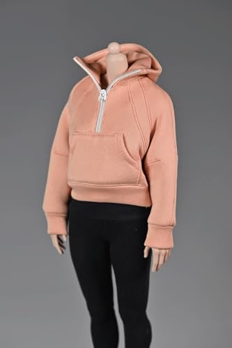 Habillez votre poupée mobile de 30 cm avec ce sweat 1/6 orange souple - 2