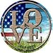 Love Mississippi Novelty Metal Mini Circle Magnet CM-689