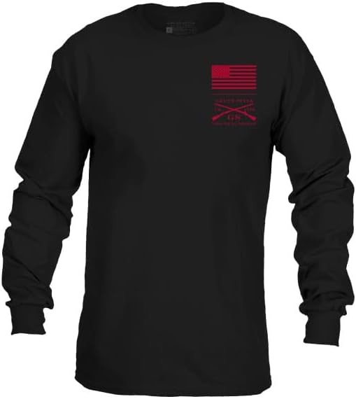 Grunt Style Red Blood Blue Collar™ Men's Long Sleeve T-Shirt