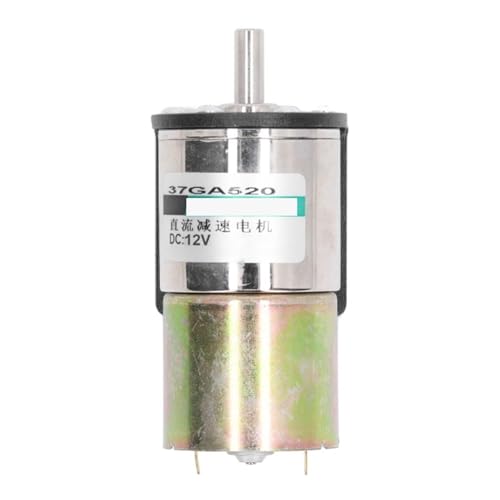 Moteur à engrenage vis sans fin cc 12V avec réducteur de vitesse réglable 300 tr/min