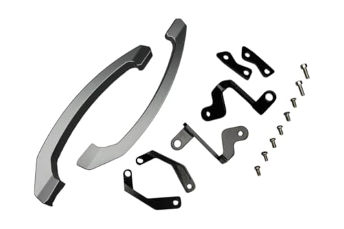 Asidero de aluminio titanio Yamaha MT07 acabado premium para colín