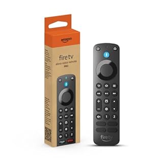 Amazon Fire TV Alexa Voice Remote Pro (newest model) with remote finder, TV controls, and backlit buttons