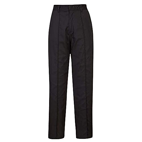 Portwest Pantalon Femme Elastiqué, Couleur: Noir, Taille: L, LW97BKRL Cover