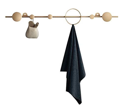 Patères en métal pour entrée et salle de bain afin d'organiser le linge
