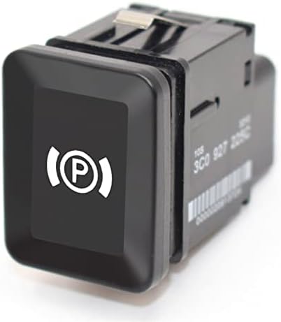 Car Electric Handbrake Switch Universal Car Parking Switch Electronic Handbrake Parking Brake Button Switch Replacement for VW for Passat B6 C6 CC Electric Switch